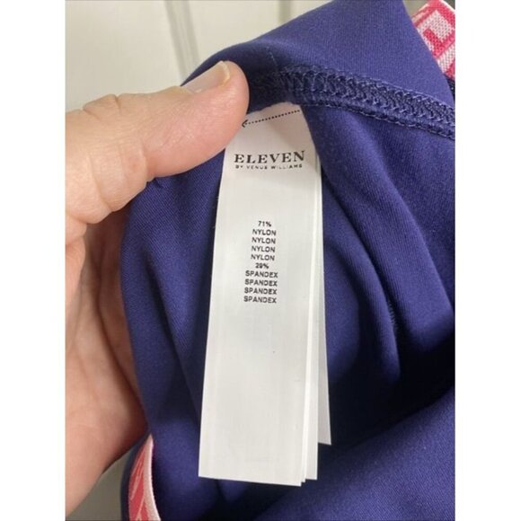 Eleven By Venus Williams Teen Spirit Leggings Blue Nights Size Small MSRP $108 - Picture 9 of 9